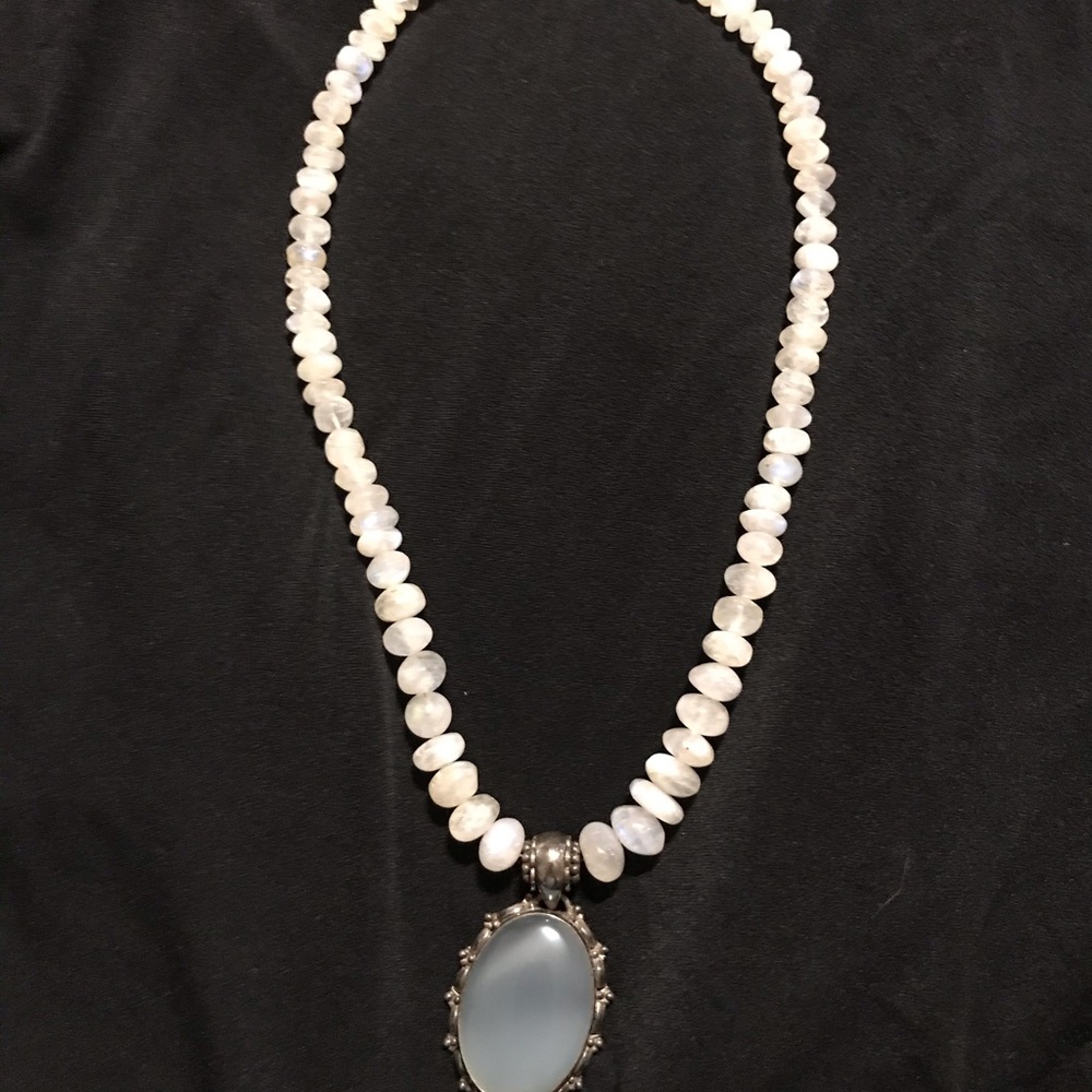 Artisan Moonstone Sterling Necklace